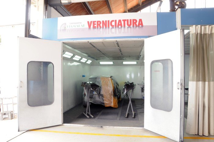 Cabina di verniciatura professionale Giama Car